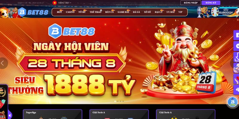 Tham gia Bet88 có thêm cơ hội tăng thu nhập